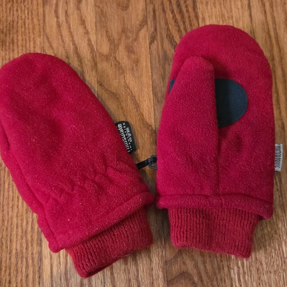 3/$12 Thinsulate Waterproof Fleece Mittens (S)